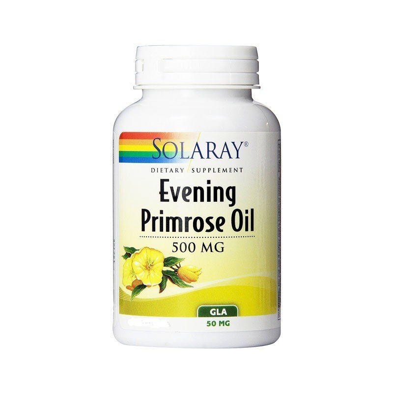Solaray Evening Primrose Oil (Onagra) 90 Perlas-1