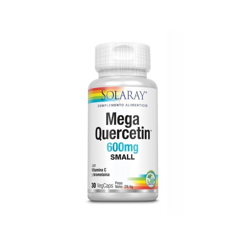 Solaray Mega Quercitina 600 mg 30 Cápsulas-1