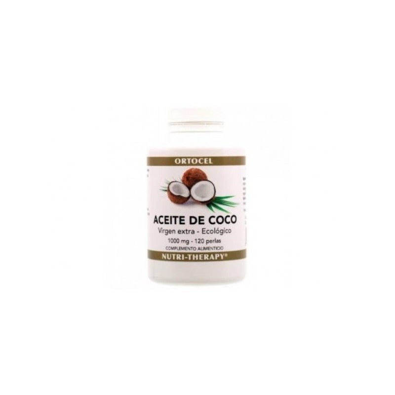Ortocel Nutri-Therapy Aceite de Coco Bio 1000 mg 120 Perlas-1