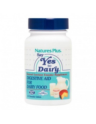 Natures Plus Say Yes to Dairy 50 Comprimidos Masticables-1