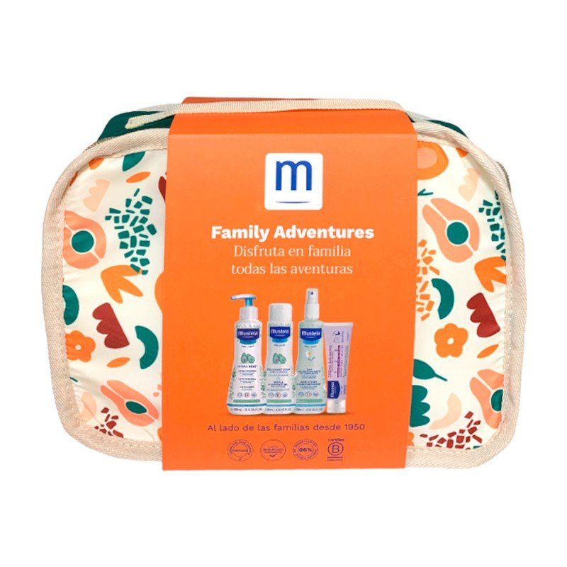 MUSTELA Maleta Family Adventures Terracota-1