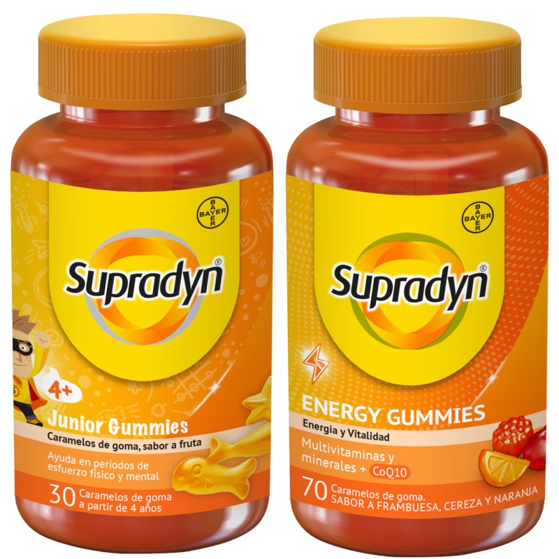 SUPRADYN Gummies Pack Familia 30 Junior + 70 Adultos-1