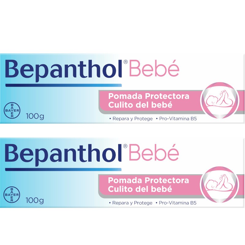 BEPANTHOL Pomada Protectora Bebé DUPLO 2x100gr-1