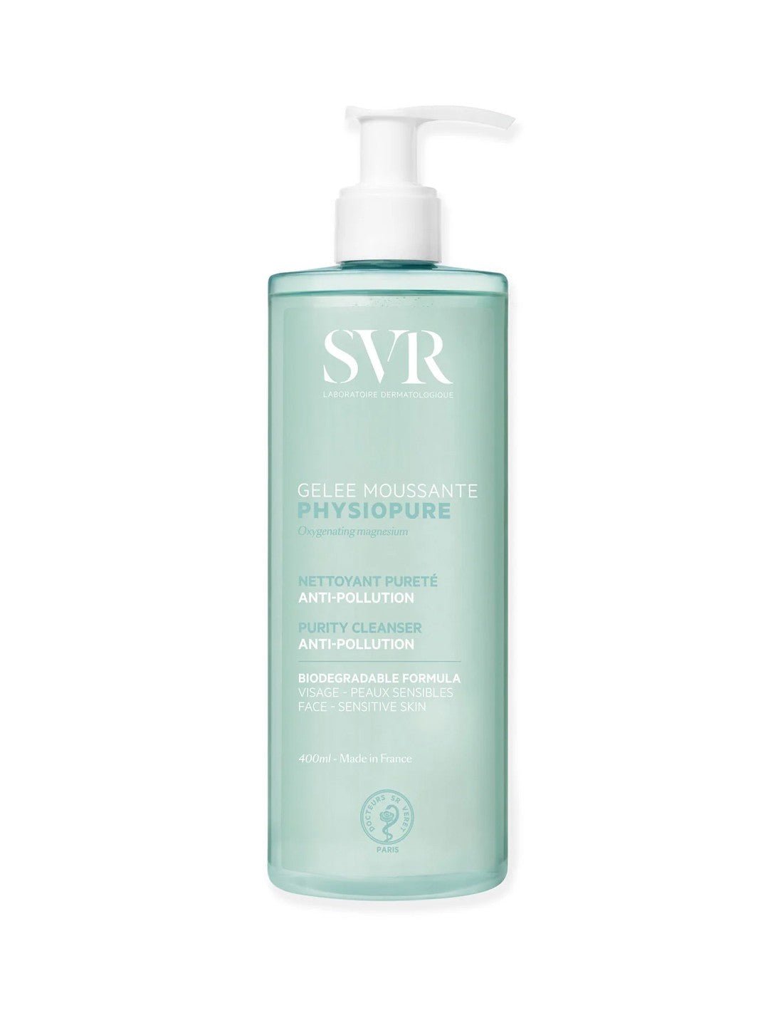 SVR Physiopure Gel Moussant 400 ml-1