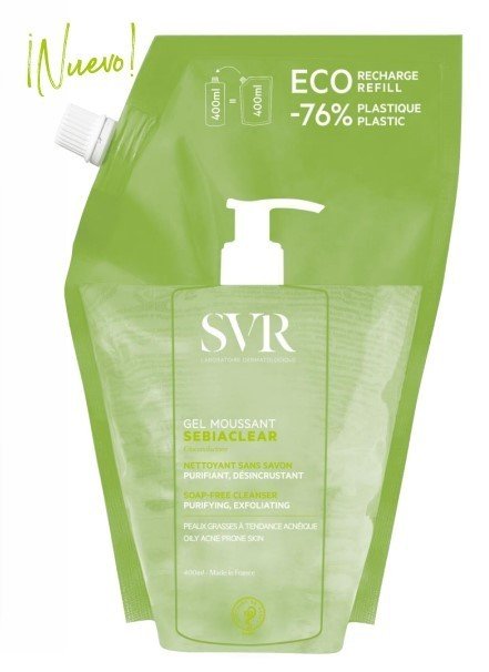 SVR Sebiaclear Gel Moussant Eco-Pack 400 ml-1