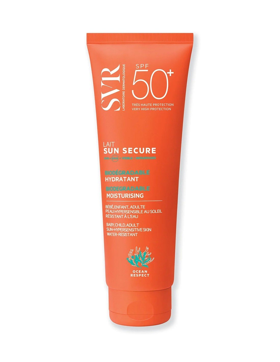 SVR Sun Secure leche hidratante biodegradable SPF50+ 250 ml-1