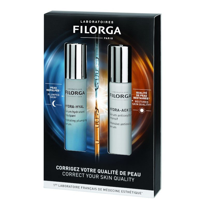 Filorga Duo Sérums Hydra-Hyal 30ml+ Hidra AOX 30ml-1