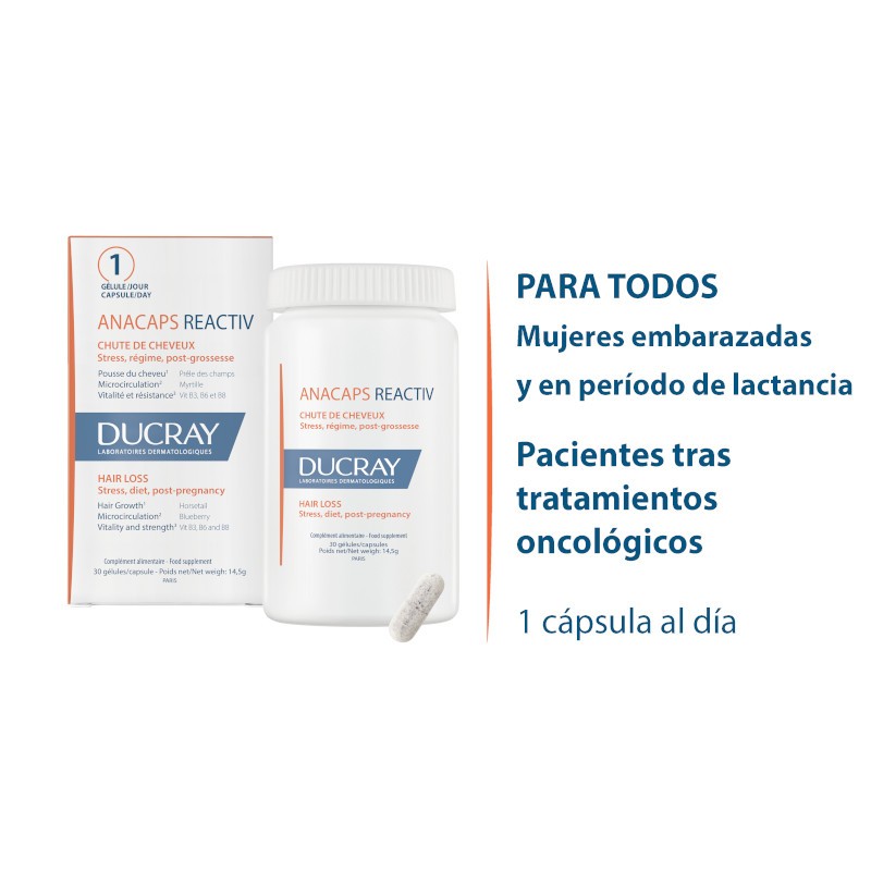 DUCRAY Anacaps Reactiv 90 Cápsulas-2