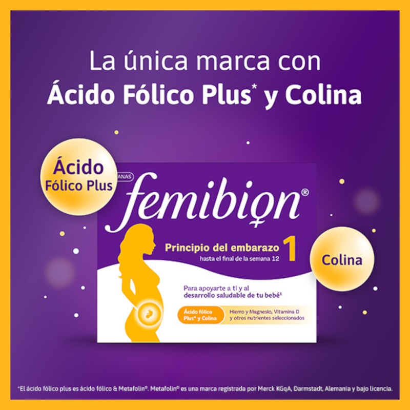 FEMIBION 1 Principio del Embarazo 28 Comprimidos (4 semanas)-6