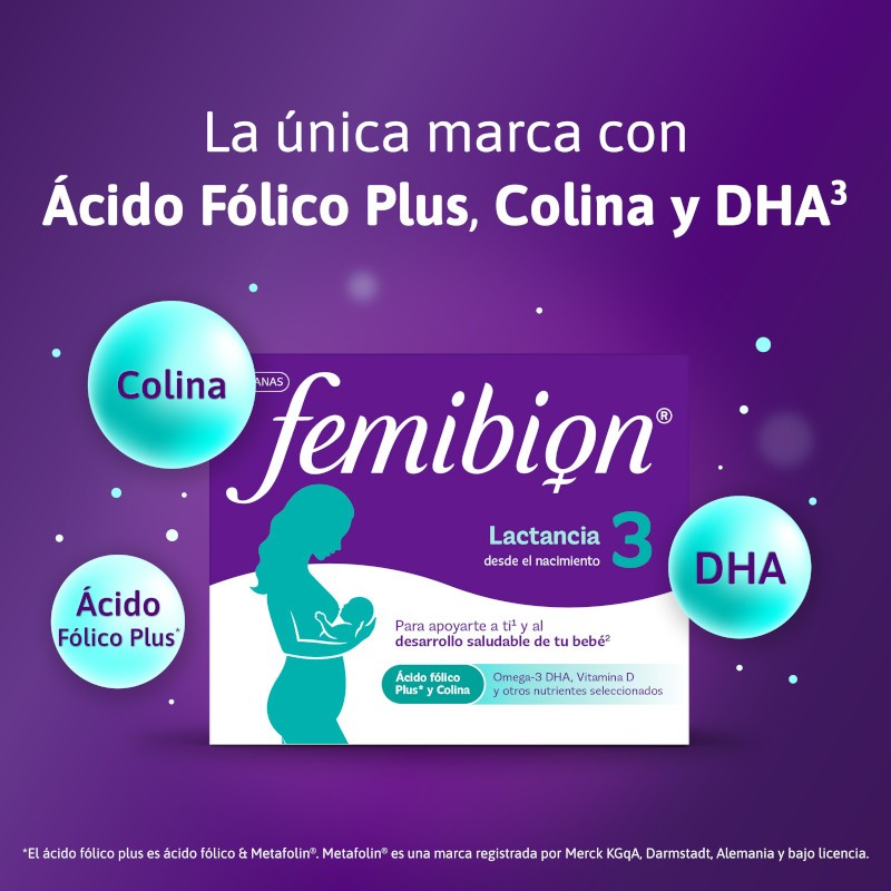 FEMIBION 3 Lactancia 28 Comprimidos + 28 Cápsulas (4 semanas)-8