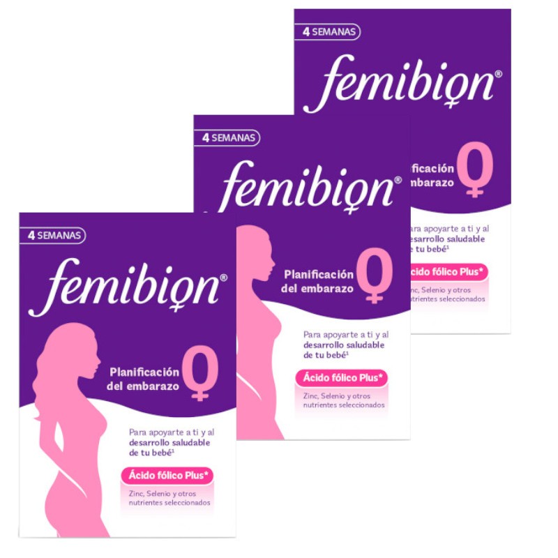 FEMIBION 0 Planificación Embarazo 3x28 Comprimidos-1