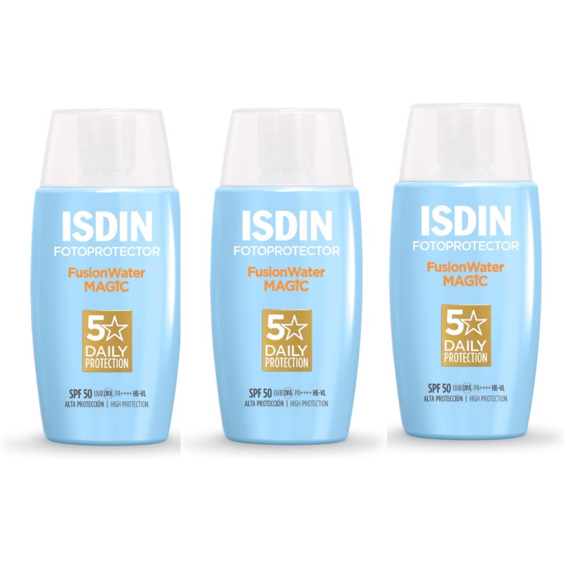 ISDIN Fusion Water Magic SPF 50 3x50ml-1