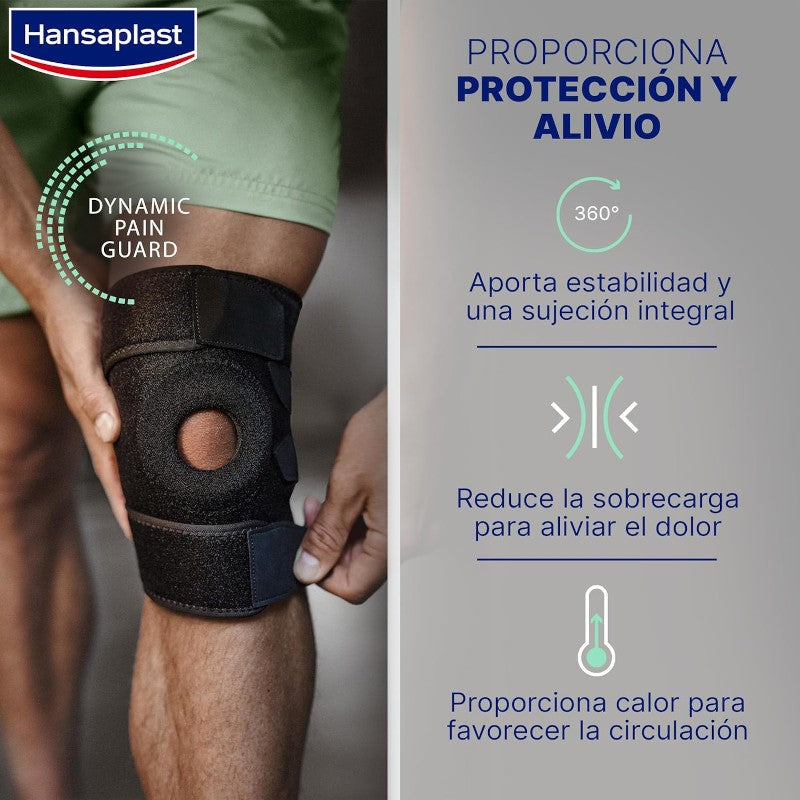 HANSAPLAST Rodillera Soporte Ajustable 1 unidad-2