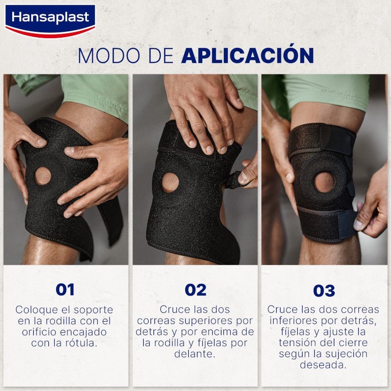 HANSAPLAST Rodillera Soporte Ajustable 1 unidad-6