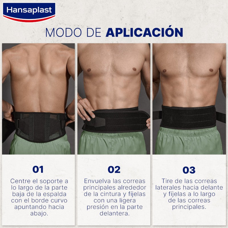 HANSAPLAST Soporte de Espalda Ajustable 1 unidad-6