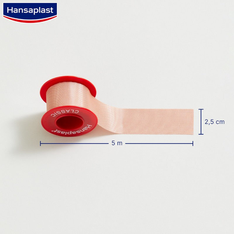 HANSAPLAST Esparadrapo Clásico 5m x 2,5cm-3