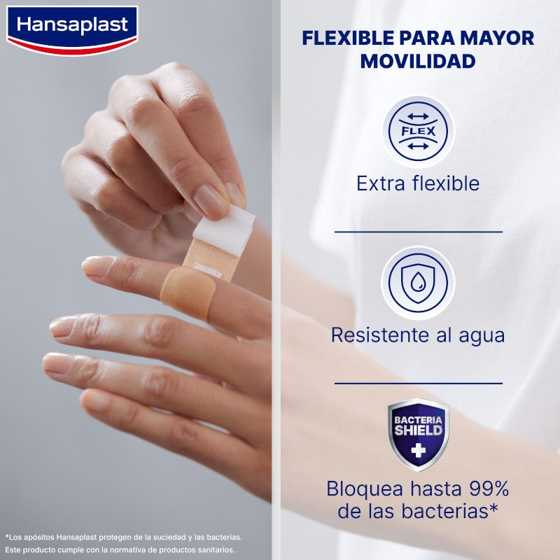 HANSAPLAST Elastic Surtido 40 apósitos 4 tamaños-3