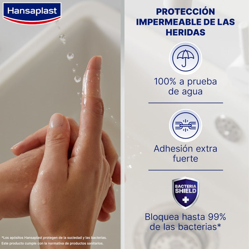 HANSAPLAST Aqua Protect 100% Impermeable 20 Apósitos-2