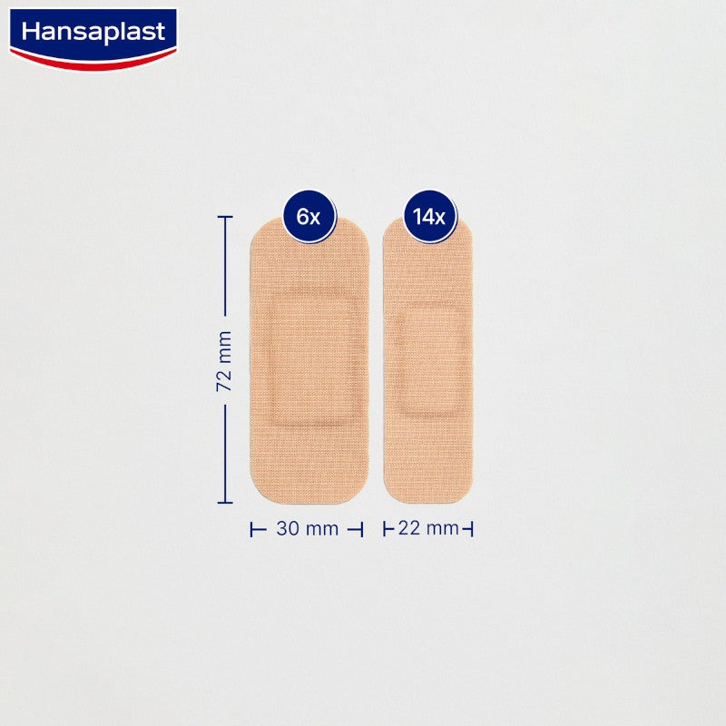 Hansaplast Green & Protect 20 apósitos-3