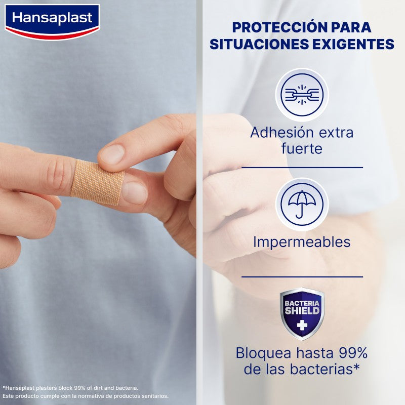 HANSAPLAST Extra Power Impermeable 20 Apósitos-2