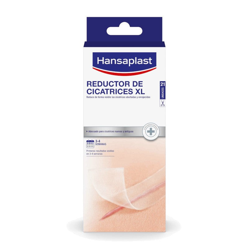 HANSAPLAST Reductor de Cicatrices XL 21 apósitos 146x30mm-1