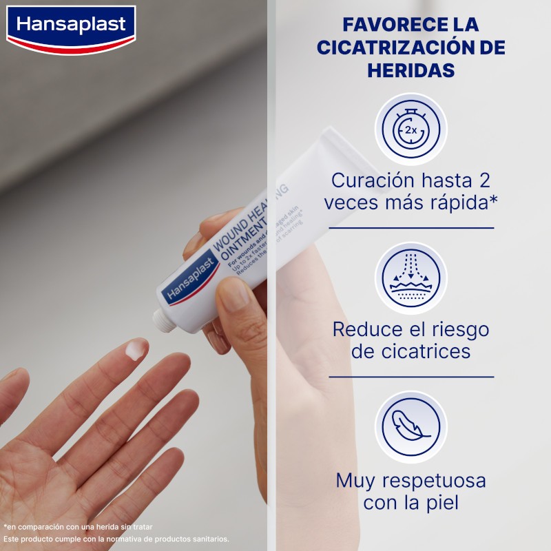 HANSAPLAST Pomada para Curar Heridas 20g-2