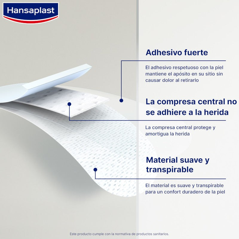 HANSAPLAST Sensitive Anti Bacteriano Tira 1m x 6 cm-4