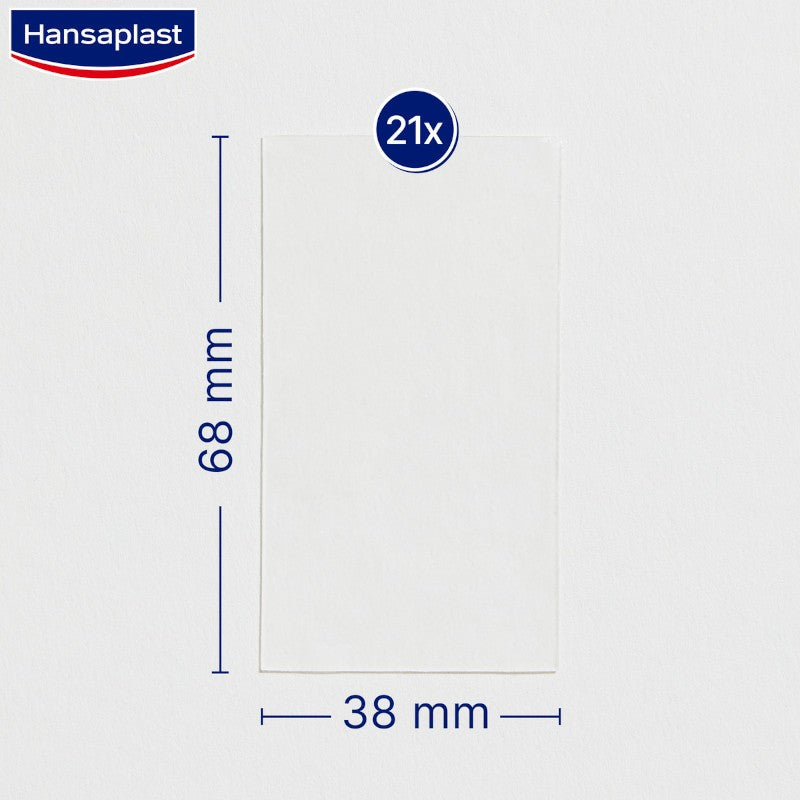 HANSAPLAST Reductor de Cicatrices 21 apósitos 68x38mm-3