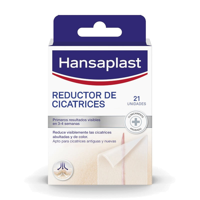 HANSAPLAST Reductor de Cicatrices 21 apósitos 68x38mm-1