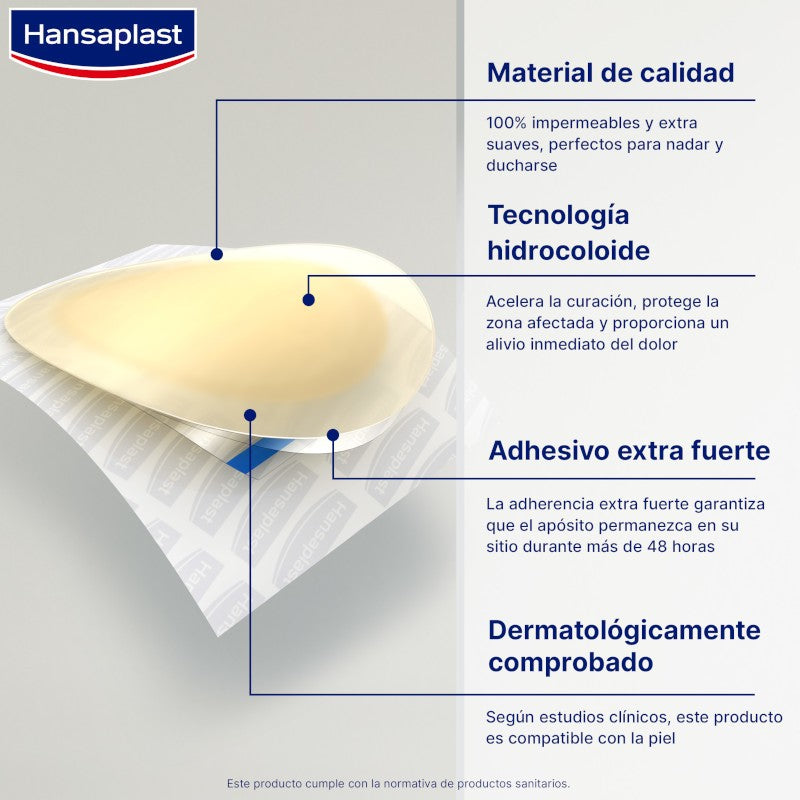 HANSAPLAST Apósitos Ampollas Grande 5uds-4