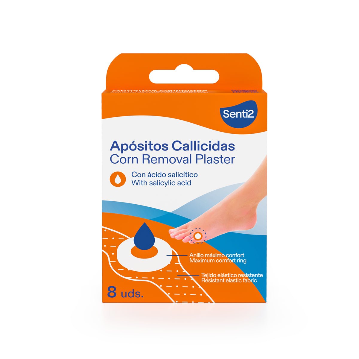 Senti2 Apósitos Callicidas 8 unidades-1
