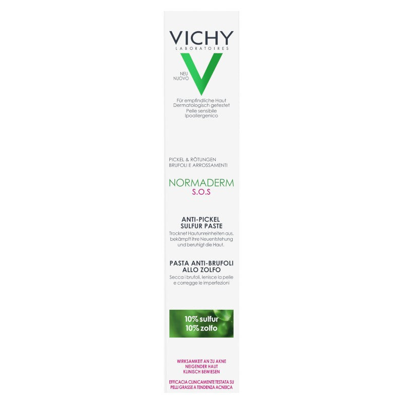VICHY Normaderm SOS Sulphur Paste Azufre 20ml-2