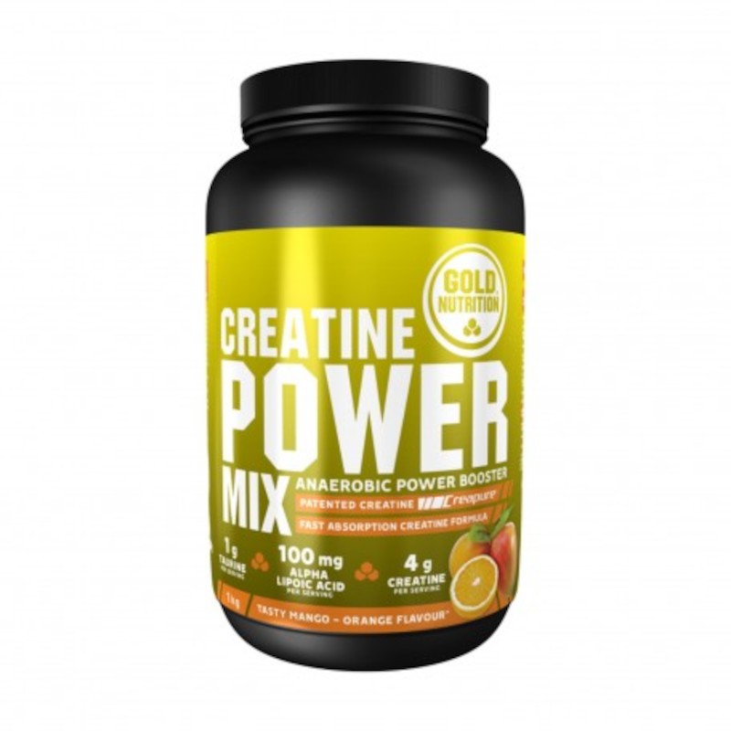 Gold Nutrition Creatina Power Mix Naranja/Mango 1 kg-1