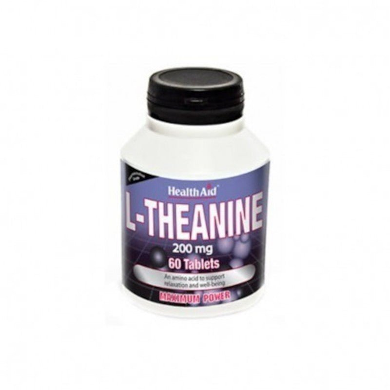 Health Aid L-Teanina 200 mg 60 Comprimidos-1