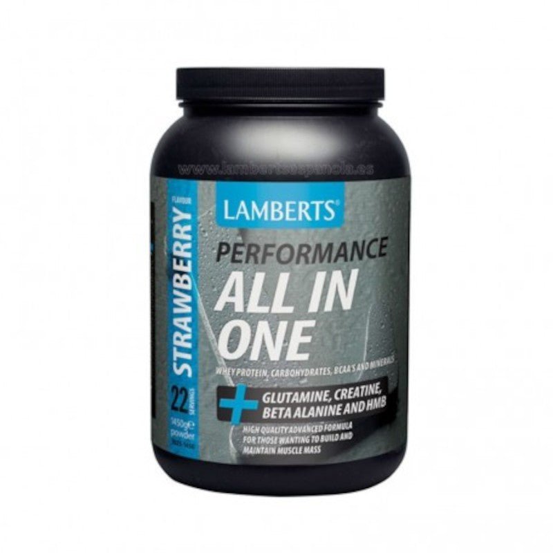 Lamberts All In One Batido Sabor Fresa 1450 g-1