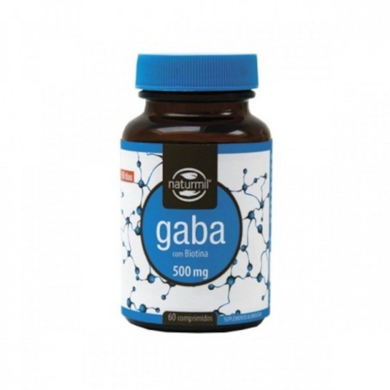 Naturmil GABA con Biotina 500 mg 60 Comprimidos-1