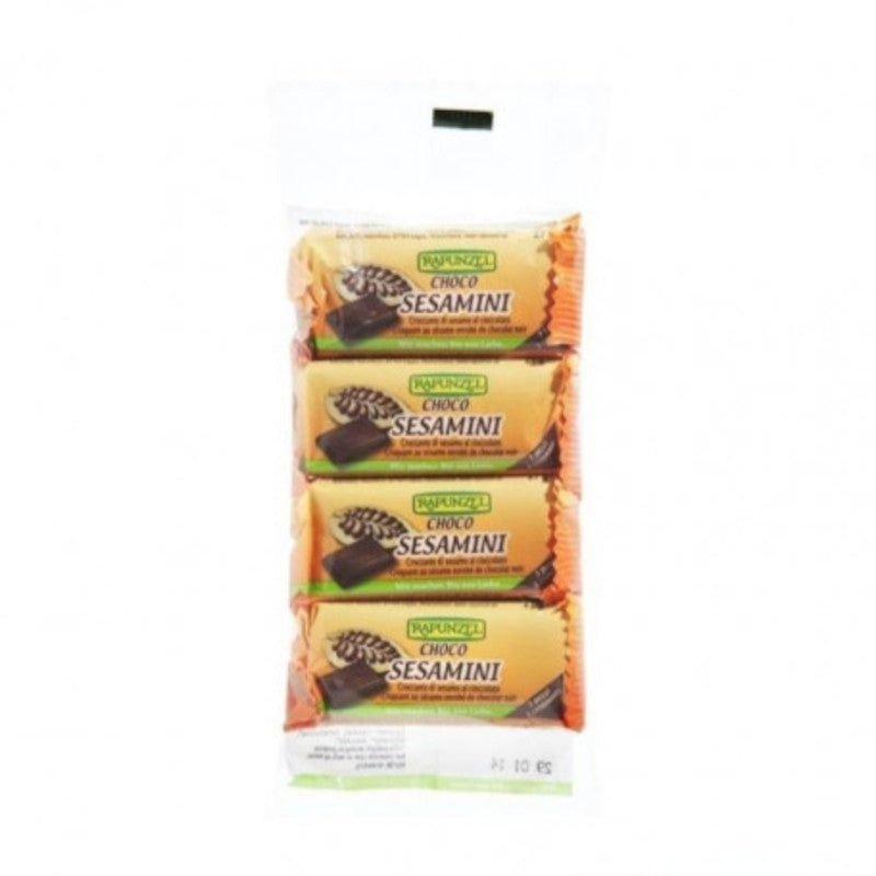 Rapunzel Barrita Sesamini Choco 4 x 27 g-1