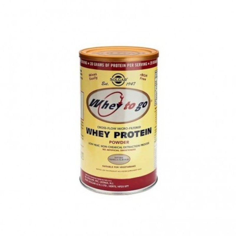 Solgar Whey To Go Proteína en Polvo Vainilla 970 g-1