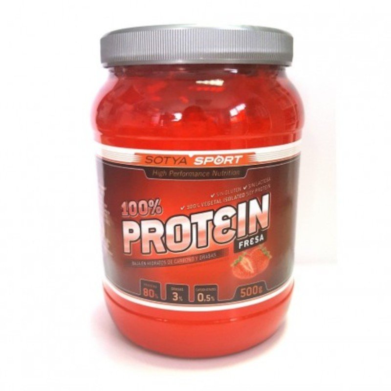 Sotya Beslan Proteínas de Soja 100% Fresa 500 g-1