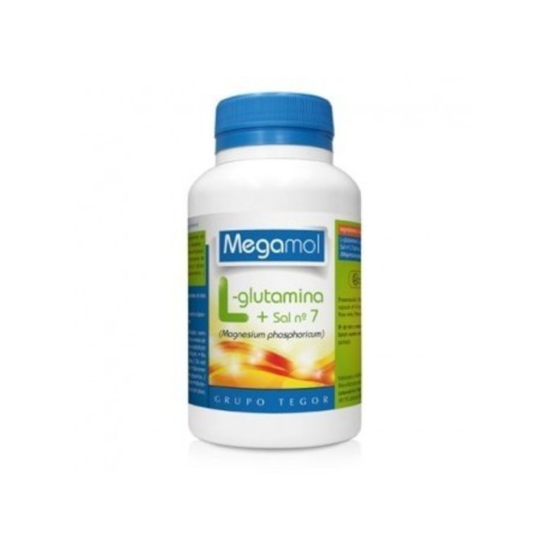 Tegor Megamol L-Glutamina + Sal N7 100 Cápsulas-1