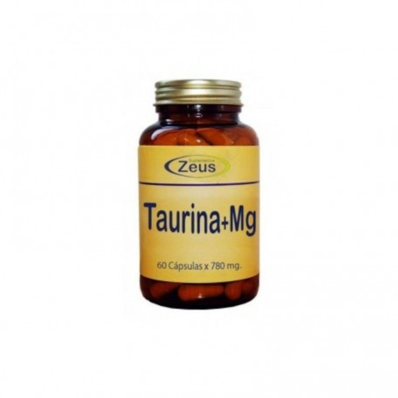 Zeus L-Taurina + Mg 60 Cápsulas-1