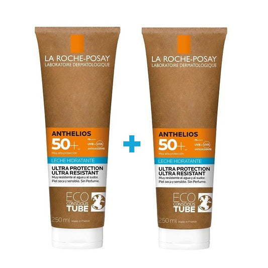 ANTHELIOS Leche Solar Sin Perfume Piel Seca y Sensible SPF50+【DUPLO】2x230ml LA ROCHE POSAY-1