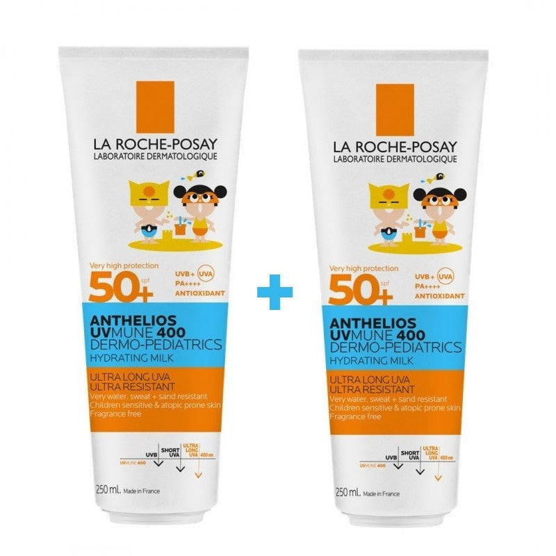 ANTHELIOS Dermo-Pediatrics Leche Niños SPF50+【DUPLO】2x250ml LA ROCHE POSAY-1
