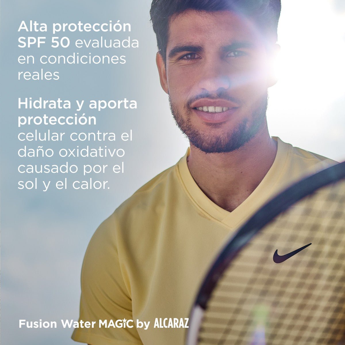 Alcaraz ISDIN Fusion Water Magic SPF 50 (50ml)-8