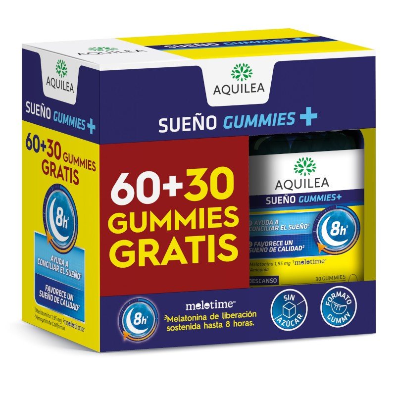 Aquilea Sueño Gummies Pack 60 + 30 Gratis-1