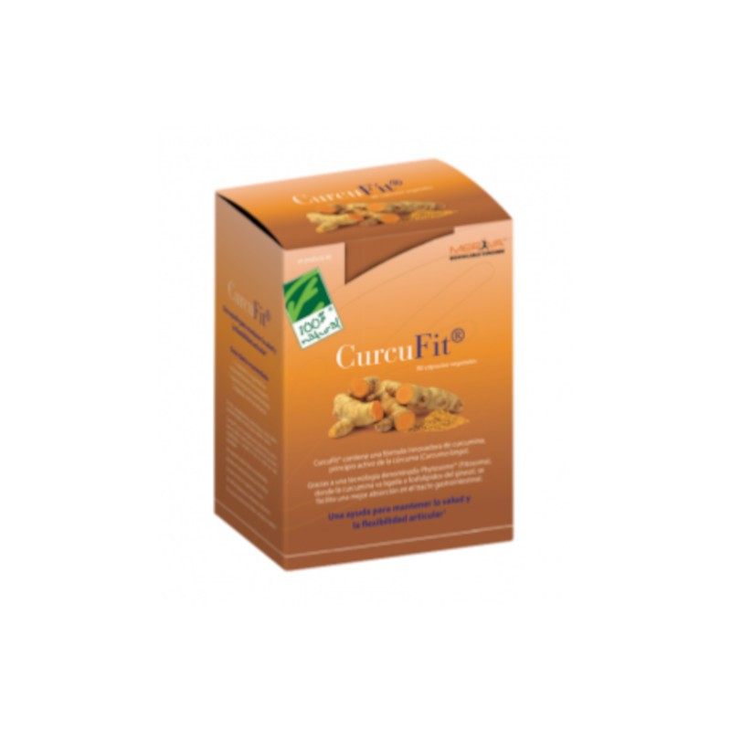 100% Natural Curcufit 90 Cápsulas-1