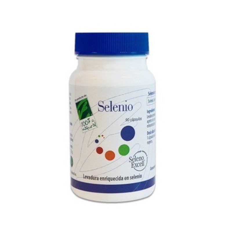 100% Natural Selenio 90 Cápsulas-1