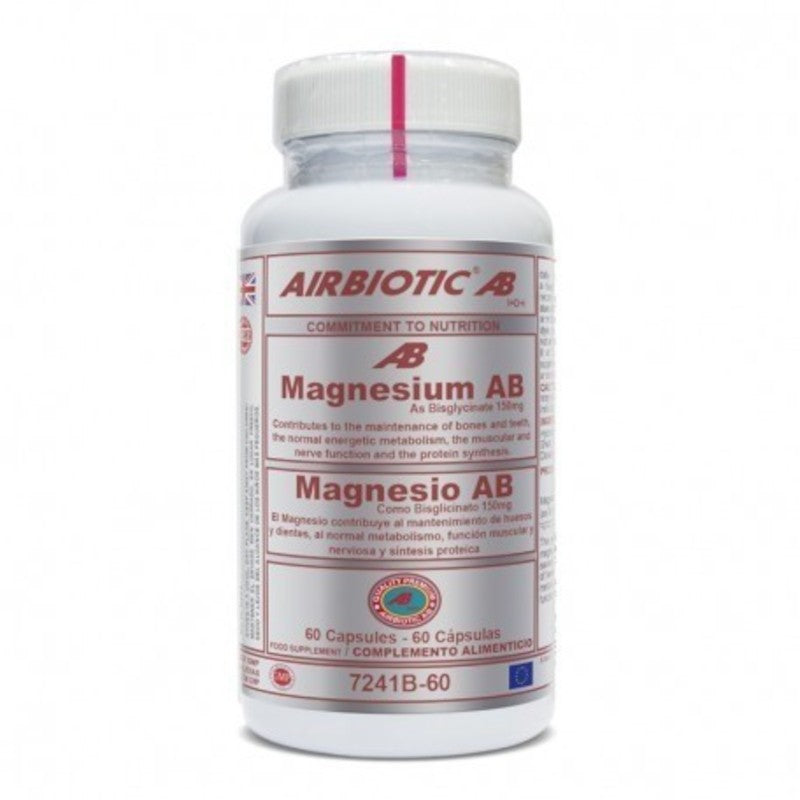 Airbiotic Magnesio AB 150 mg (Bisglicinato) 60 Cápsulas-1