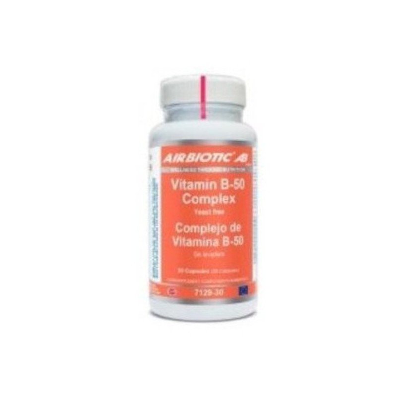 Airbiotic Vitamin B-50 Complex 30 Cápsulas-1