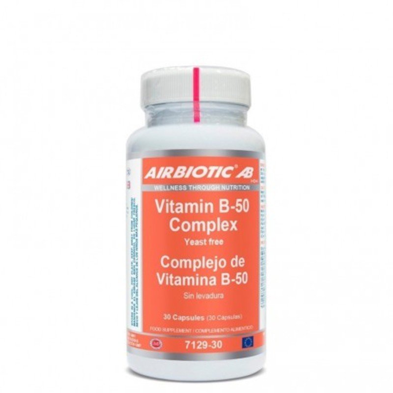 Airbiotic Vitamin B-50 Complex 60 Cápsulas-1